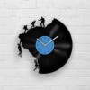 Adventurer, Climbing Men, Vinyl Clock, Wall Decor, Housewarming Gifts, Gift for Climbers, Hiking Art, The Mountains Are Calling, Wanderlust