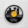BOXING - Vinyl Clock, Boxing Gifts, Best Gift for Him, Boxing Sport Vinyl Clock, Unique Clocks, Best Wall Art for Men, Man Cave Wall Decor,