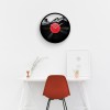 Cyclist | Vinyl Clock | Cycling Men Art | Wall Decor Cycling | Ride a Bike | Cycling Man | Bicycle Gifts | Vinyl Wall Clocks | Gifts for Him