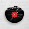 Classic Car Vinyl Clock, Man Cave Gifts, Retro Car Gifts, Wall Hanging for Him, Best Gifts for Him, Gift for Dad, Christmas Gifts for Him