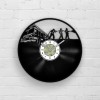 FIREFIGHTERS - Vinyl Clock, Best Gifts for Him, Men Wall Decor, Housewarming Artwork, Gift for Firemen, Man Cave Gifts, Wall Sign