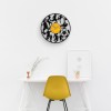 Football Fan Gift, Vinyl Wall Clock Football, Gifts for him, Sport Fan Gifts, Football Player Gifts, Man Cave Art, Wall Hanging for Him