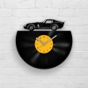 Gift for dad, Retro Cars, Vinyl Clock, Sports Auto Wall Art, Classic Car Gifts, Wall Hanging Garage, Man Cave Gift, Home Decor for Him