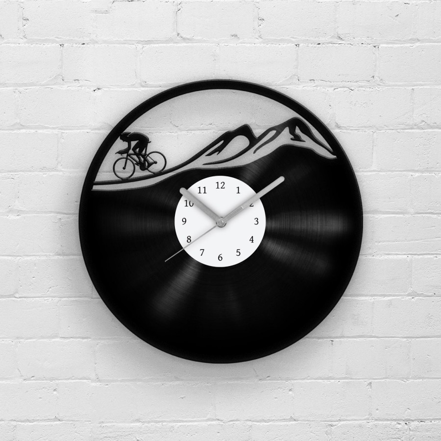 Gift for cyclist, Personalised birthday gift, Mountain Bike Clock, Bicycle Gift Ideas, Bicycle Fan Art, Gifts For Cyclists, Cycling Art
