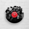 Home Decor - Rock Music Vinyl Clock, Music Home Decor, Personalized Gifts, Handmade Vinyl Record Clock, The Beatles Wall Decoration