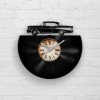 Retro Car Vinyl Clock | Classic Car Clock | Wall Hanging Classic Car | Retro Car Gifts | Car Gift for Him | Vinyl Wall Clock | Father Gifts
