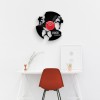 Rock Climber's Vinyl Clock | Climbing Gift for Your Friend | Traveler Gifts | Extreme Sports Lover Gift | Wall Art Alpinism | Gift for Dad