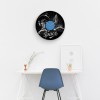 Space Themed Gifts - Vinyl Clock, Space Gifts, Astronomy Gifts, Wall Hanging for Boy, Kids Room Wall Art, House Warming Gifts, Wall Decor