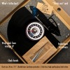 Snowboarder | Vinyl Clock | Snowboarding Wall Decor | Kids Room Wall Art | Man Cave Gifts | Winter Sports | Wall Art for Him | Men Gifts