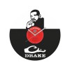 Drake laikrodis iš perdirbtos vinilinės plokštelės