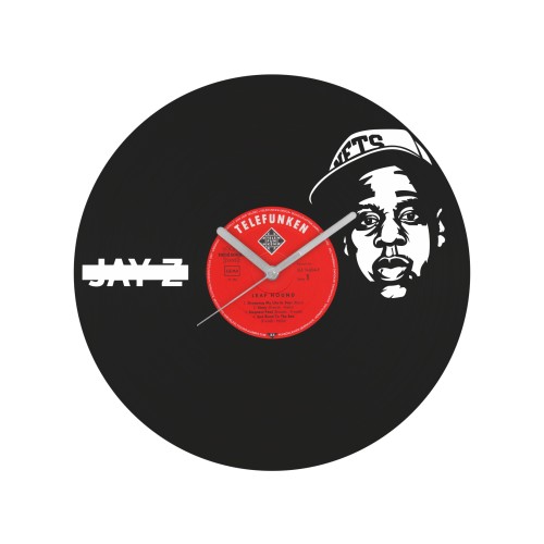 Jay Z laikrodis iš perdirbtos vinilinės plokštelės
