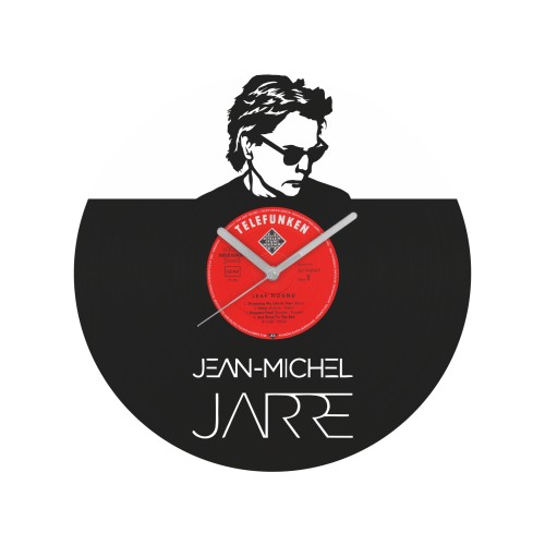 Jean-Michel Jarre laikrodis iš perdirbtos vinilinės plokštelės