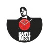 Kanye West laikrodis iš perdirbtos vinilinės plokštelės