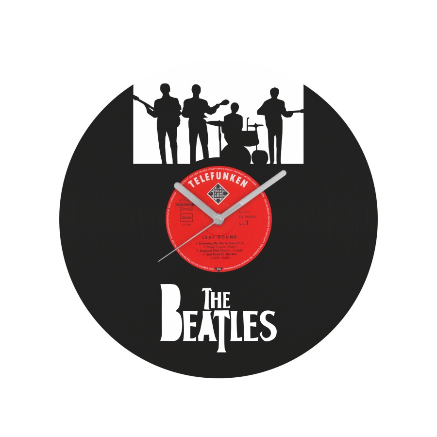The Beatles v1 Vinyl Record Wall Clock